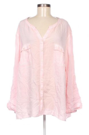 Damenbluse Ulla Popken, Größe 4XL, Farbe Rosa, Preis € 16,70