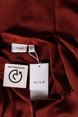 Дамска риза VILA, Размер L, Цвят Кафяв, Цена 24,00 лв.