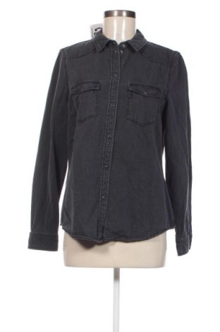 Γυναικείο πουκάμισο Vero Moda, Μέγεθος L, Χρώμα Γκρί, Τιμή 12,37 €