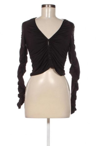 Γυναικείο πουκάμισο Weekday, Μέγεθος M, Χρώμα Μαύρο, Τιμή 4,87 €