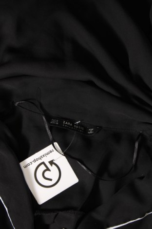 Дамска риза Zara, Размер M, Цвят Черен, Цена 12,00 лв.