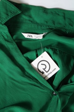 Dámska košeľa  Zara, Veľkosť S, Farba Zelená, Cena  15,41 €