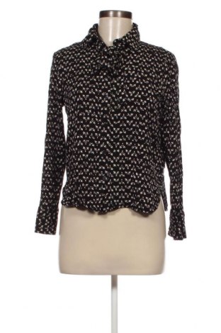 Γυναικείο πουκάμισο Zara, Μέγεθος M, Χρώμα Μαύρο, Τιμή 6,19 €
