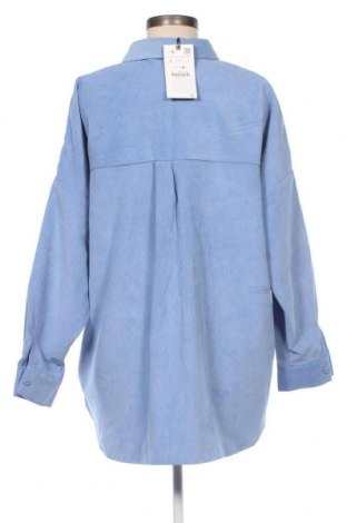 Γυναικείο πουκάμισο Zara, Μέγεθος L, Χρώμα Μπλέ, Τιμή 29,31 €