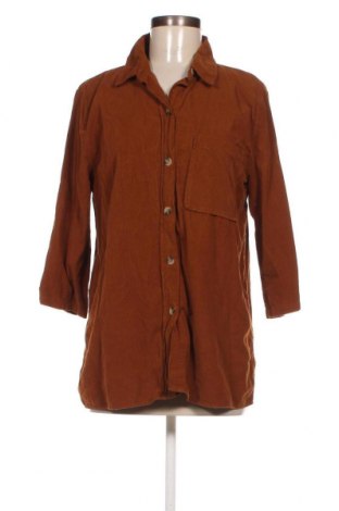 Γυναικείο πουκάμισο Zara, Μέγεθος L, Χρώμα Καφέ, Τιμή 7,57 €