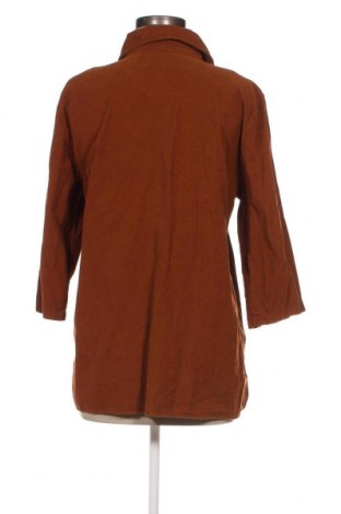 Дамска риза Zara, Размер L, Цвят Кафяв, Цена 14,79 лв.
