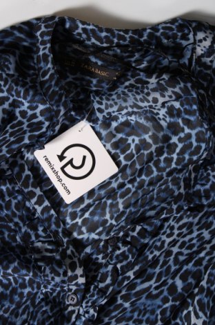 Дамска риза Zara, Размер XS, Цвят Син, Цена 8,20 лв.