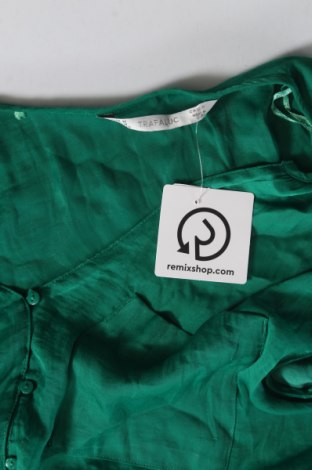 Дамска риза Zara Trafaluc, Размер M, Цвят Зелен, Цена 20,00 лв.