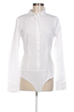 Γυναικείο πουκάμισο-κορμάκι ONLY, Μέγεθος L, Χρώμα Λευκό, Τιμή 12,37 €