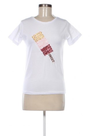 Γυναικείο t-shirt, Μέγεθος S, Χρώμα Λευκό, Τιμή 3,97 €