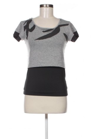 Γυναικείο t-shirt ASICS, Μέγεθος S, Χρώμα Γκρί, Τιμή 12,37 €
