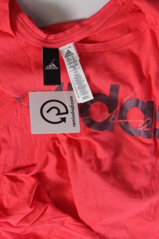 Γυναικείο t-shirt Adidas, Μέγεθος L, Χρώμα Κόκκινο, Τιμή 15,46 €