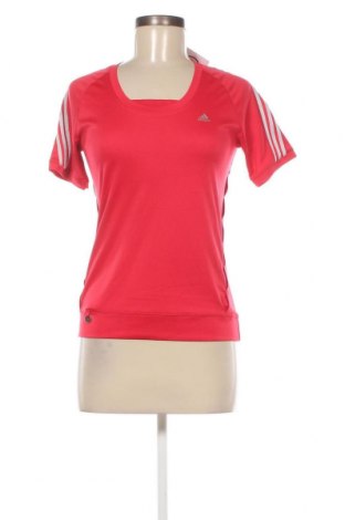 Damen T-Shirt Adidas, Größe S, Farbe Rot, Preis 13,50 €