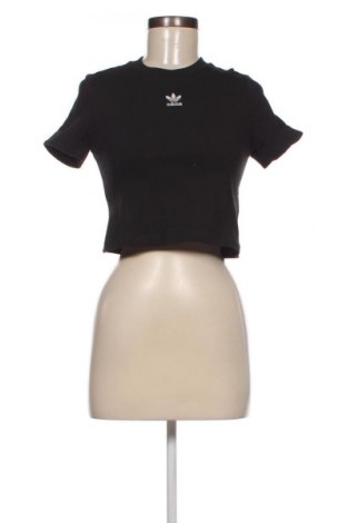 Γυναικείο t-shirt Adidas Originals, Μέγεθος XXS, Χρώμα Μαύρο, Τιμή 6,58 €