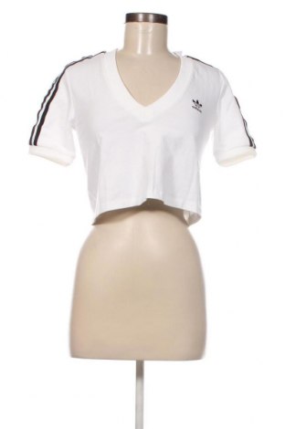 Damen T-Shirt Adidas Originals, Größe M, Farbe Weiß, Preis 21,23 €