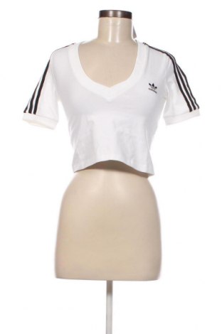 Damen T-Shirt Adidas Originals, Größe XXS, Farbe Weiß, Preis 11,66 €