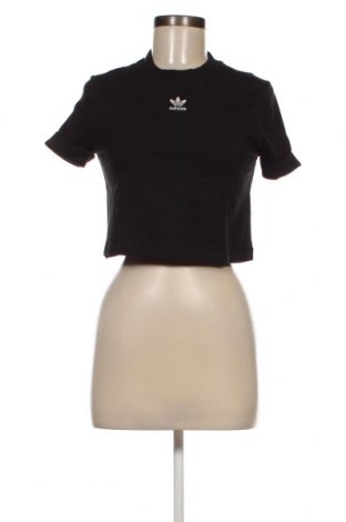 Γυναικείο t-shirt Adidas Originals, Μέγεθος S, Χρώμα Μαύρο, Τιμή 26,31 €
