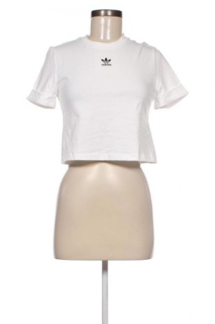 Γυναικείο t-shirt Adidas Originals, Μέγεθος S, Χρώμα Λευκό, Τιμή 26,31 €