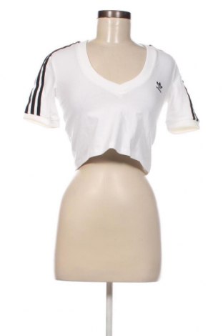 Γυναικείο t-shirt Adidas Originals, Μέγεθος XS, Χρώμα Λευκό, Τιμή 8,97 €