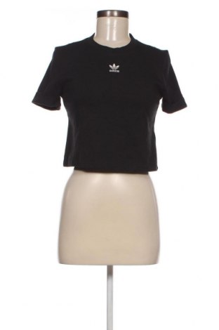 Damen T-Shirt Adidas Originals, Größe S, Farbe Schwarz, Preis 24,52 €
