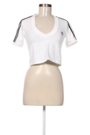 Γυναικείο t-shirt Adidas Originals, Μέγεθος S, Χρώμα Λευκό, Τιμή 21,23 €