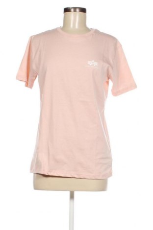 Γυναικείο t-shirt Alpha Industries, Μέγεθος S, Χρώμα Ρόζ , Τιμή 28,11 €