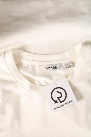 Дамска тениска Aware by Vero Moda, Размер S, Цвят Екрю, Цена 27,00 лв.