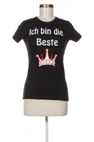 Γυναικείο t-shirt Best Connections, Μέγεθος S, Χρώμα Μαύρο, Τιμή 4,18 €