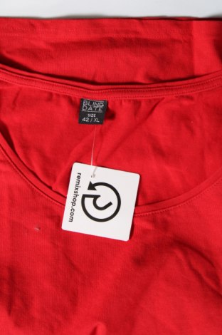 Tricou de femei Blind Date, Mărime XL, Culoare Roșu, Preț 42,76 Lei