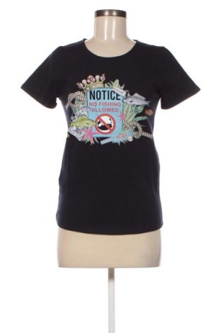 Γυναικείο t-shirt Braccialini, Μέγεθος S, Χρώμα Μπλέ, Τιμή 22,78 €