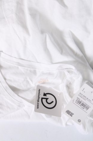 Γυναικείο t-shirt C&A, Μέγεθος L, Χρώμα Λευκό, Τιμή 10,00 €