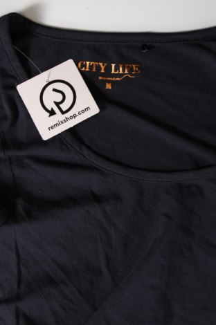 Дамска тениска City life, Размер M, Цвят Син, Цена 10,66 лв.