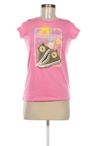 Γυναικείο t-shirt Converse, Μέγεθος XL, Χρώμα Ρόζ , Τιμή 29,90 €