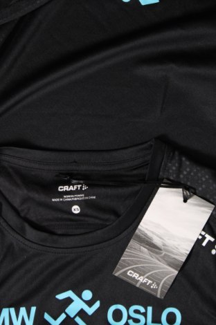 Γυναικείο t-shirt Craft, Μέγεθος XS, Χρώμα Μαύρο, Τιμή 13,28 €