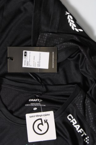 Γυναικείο t-shirt Craft, Μέγεθος XS, Χρώμα Μαύρο, Τιμή 10,76 €