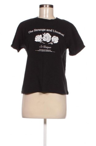Γυναικείο t-shirt Cropp, Μέγεθος S, Χρώμα Μαύρο, Τιμή 3,61 €