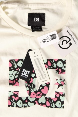 Γυναικείο t-shirt DC Shoes, Μέγεθος XL, Χρώμα Εκρού, Τιμή 28,11 €