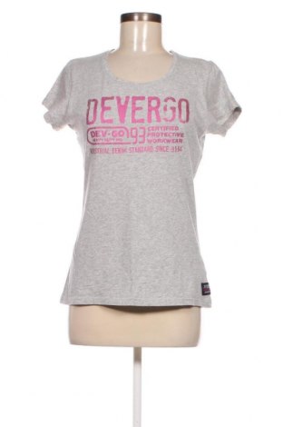 Damen T-Shirt Devergo, Größe L, Farbe Grau, Preis 6,14 €