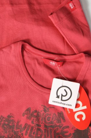 Dámské tričko Edc By Esprit, Velikost S, Barva Červená, Cena  242,00 Kč