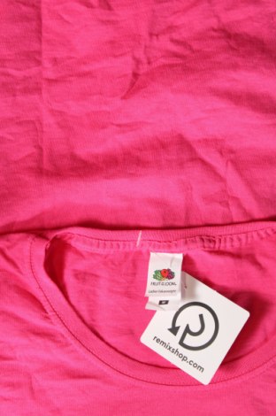 Дамска тениска Fruit Of The Loom, Размер M, Цвят Розов, Цена 10,66 лв.