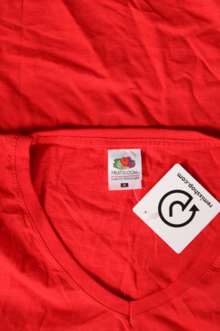 Tricou de femei Fruit Of The Loom, Mărime M, Culoare Roșu, Preț 42,76 Lei