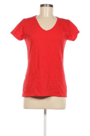Γυναικείο t-shirt Fruit Of The Loom, Μέγεθος M, Χρώμα Κόκκινο, Τιμή 6,11 €