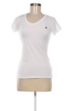 Damen T-Shirt G-Star Raw, Größe XS, Farbe Weiß, Preis 12,37 €