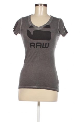 Γυναικείο t-shirt G-Star Raw, Μέγεθος XS, Χρώμα Γκρί, Τιμή 4,80 €