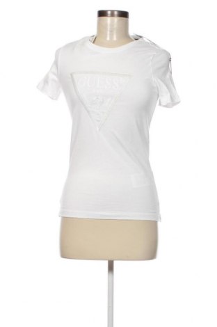 Γυναικείο t-shirt Guess, Μέγεθος S, Χρώμα Λευκό, Τιμή 32,47 €