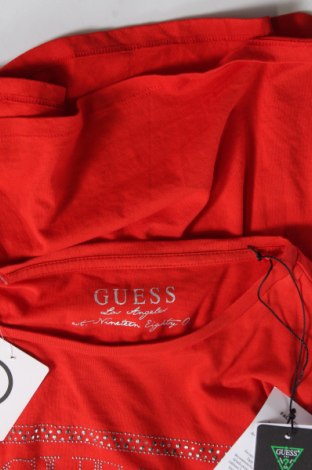 Γυναικείο t-shirt Guess, Μέγεθος S, Χρώμα Κόκκινο, Τιμή 30,85 €