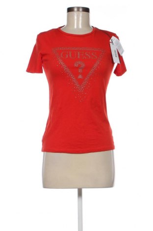Tricou de femei Guess, Mărime S, Culoare Roșu, Preț 196,88 Lei