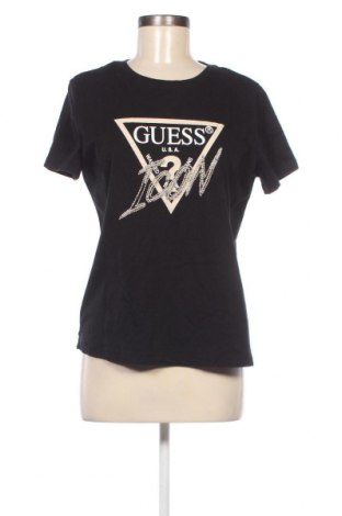 Дамска тениска Guess, Размер L, Цвят Черен, Цена 63,00 лв.