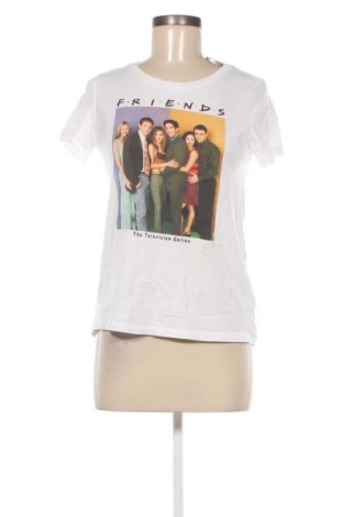 Γυναικείο t-shirt H&M, Μέγεθος XS, Χρώμα Λευκό, Τιμή 6,83 €