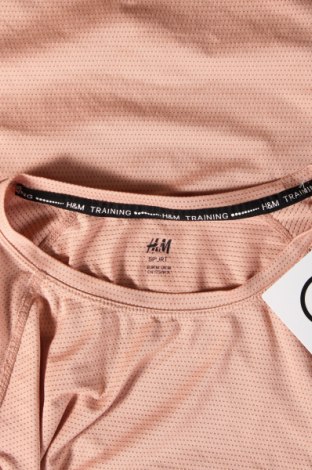 Дамска тениска H&M Sport, Размер M, Цвят Оранжев, Цена 13,00 лв.